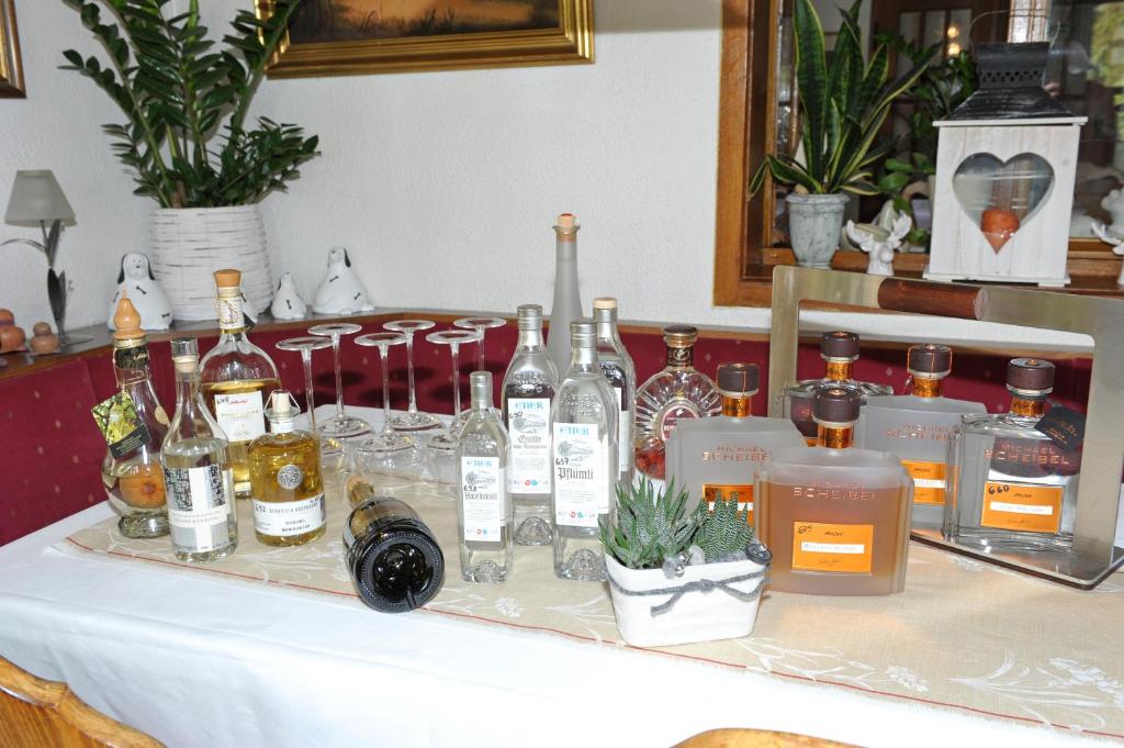Nápoje v ubytování Hotel Sarbacher