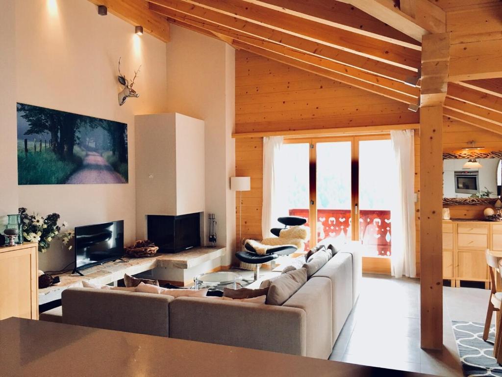 Luxurious Alpine Loft in Champéry Switzerland