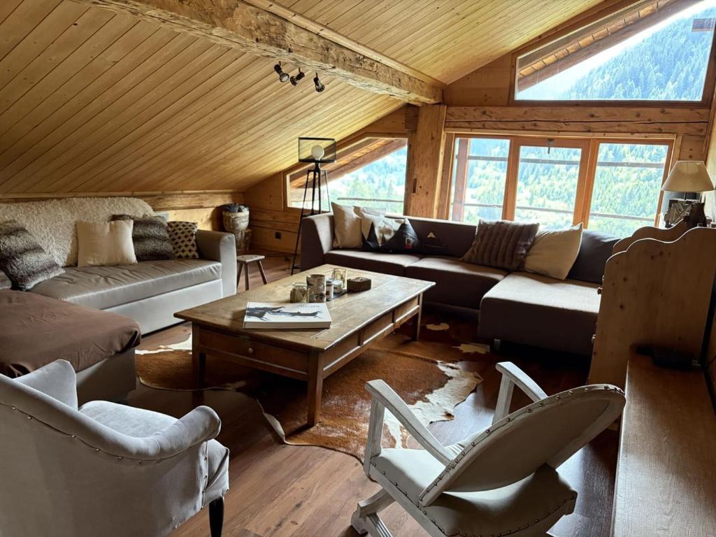 Chalet 4 pièces, 8 pers., Wifi, Parking, Châtel