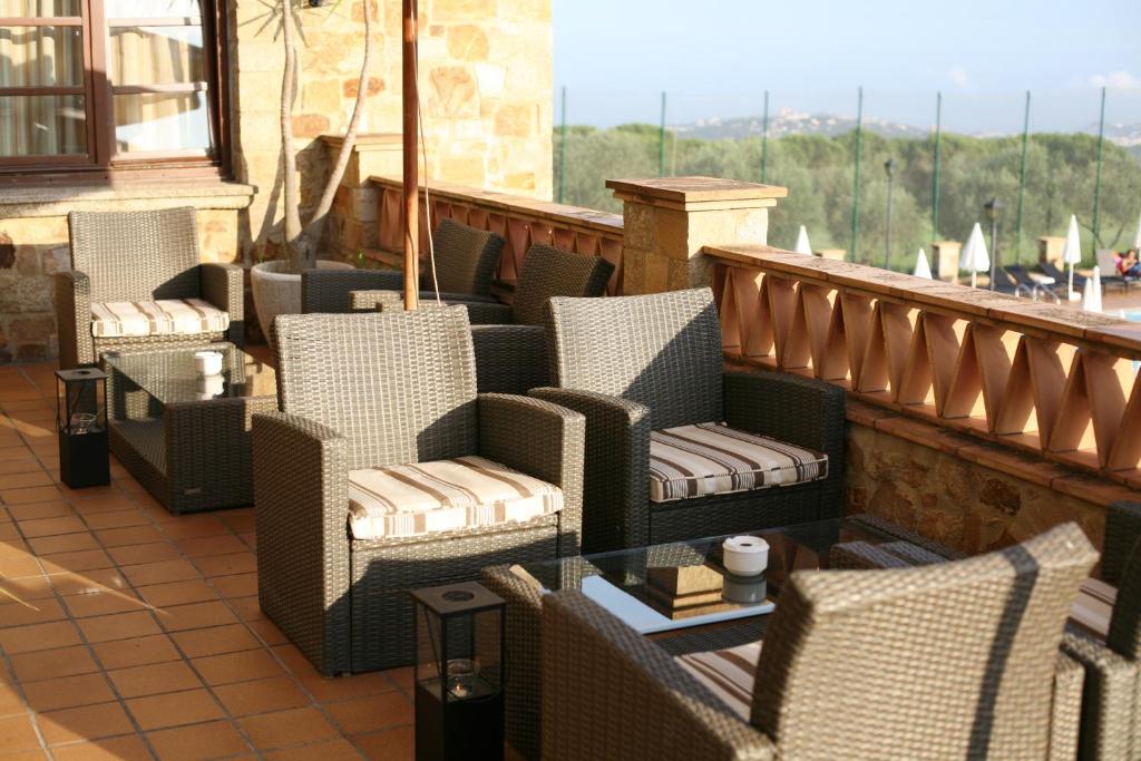 Balkón nebo terasa v ubytování Hapimag Resort Mas Nou