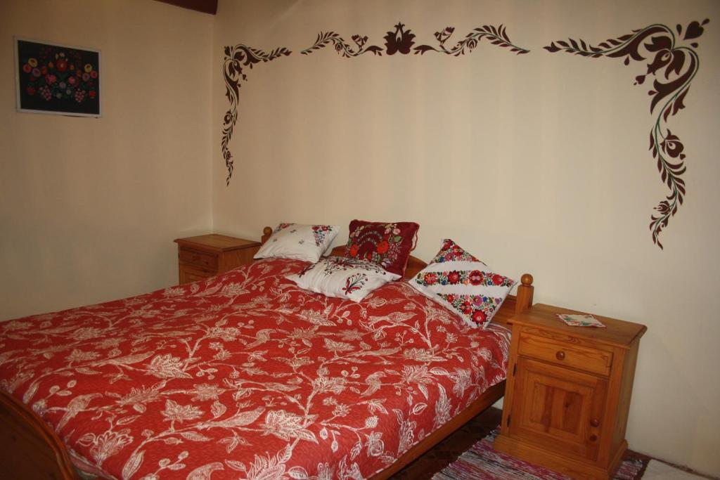 Postel nebo postele na pokoji v ubytování Apartment Petefi