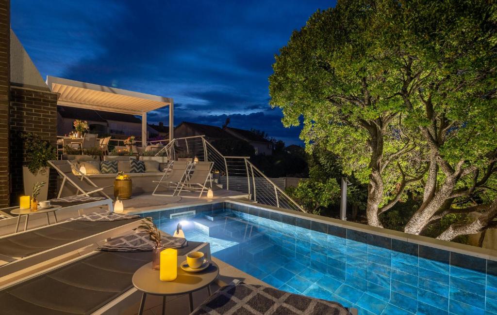 Stunning Home In Supetar With Private Swimming Pool, Can Be Inside Or Outside