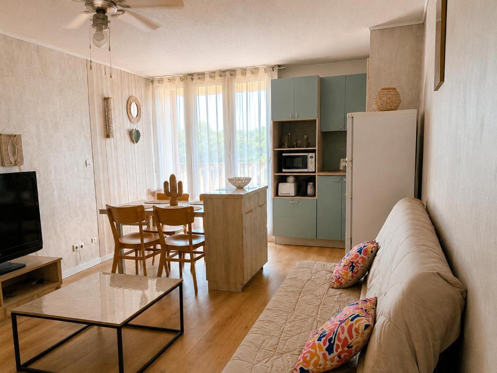 Appartement Cap d'Agde Le Génois T2 de 36m2 avec parking privatif et accès internet
