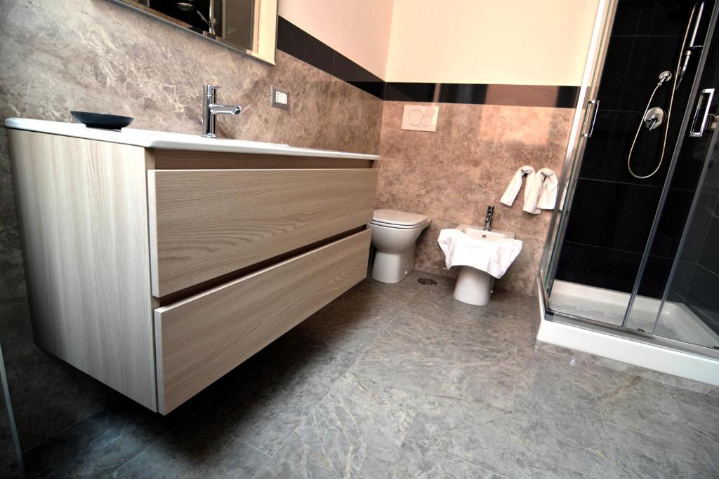 A bathroom at Residence Stendhal Guest House