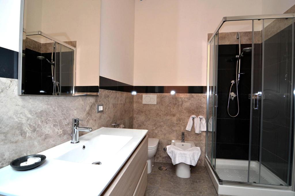 A bathroom at Residence Stendhal Guest House