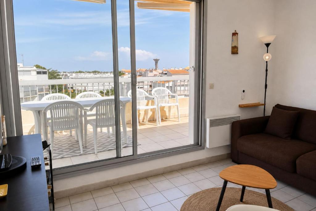 LE MATHILDE - Appart 1 chambre Vue dégagée proche de la plage avec parking