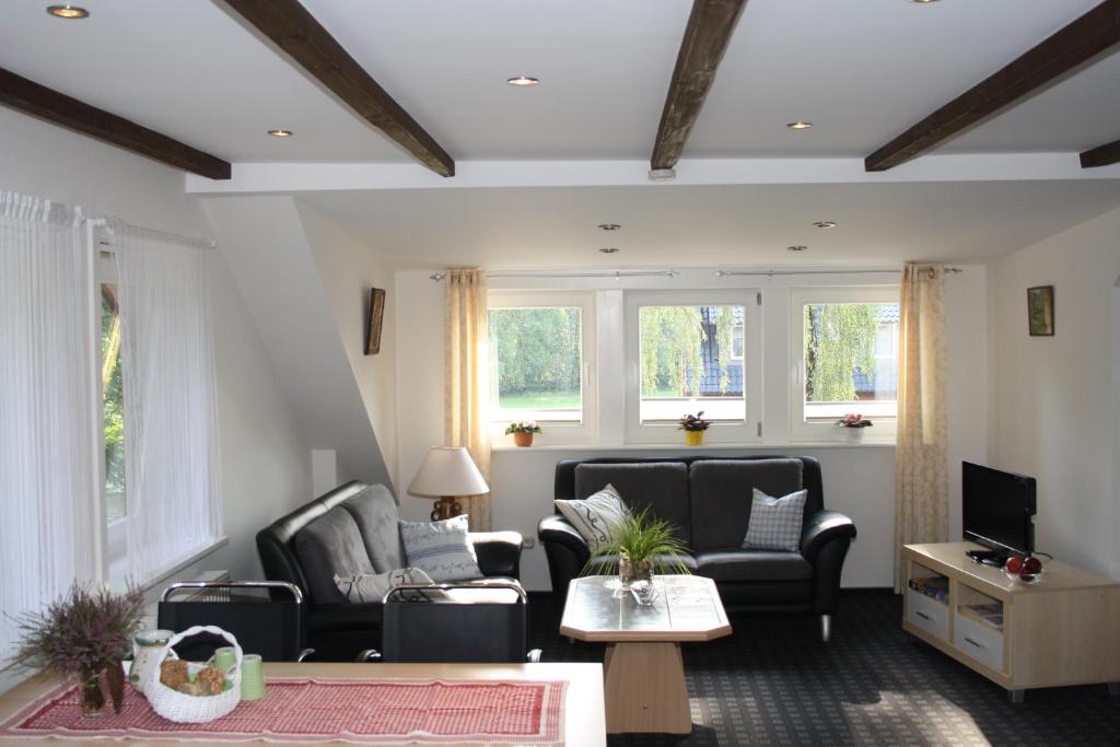 Posezení v ubytování Haus Schwalbennest