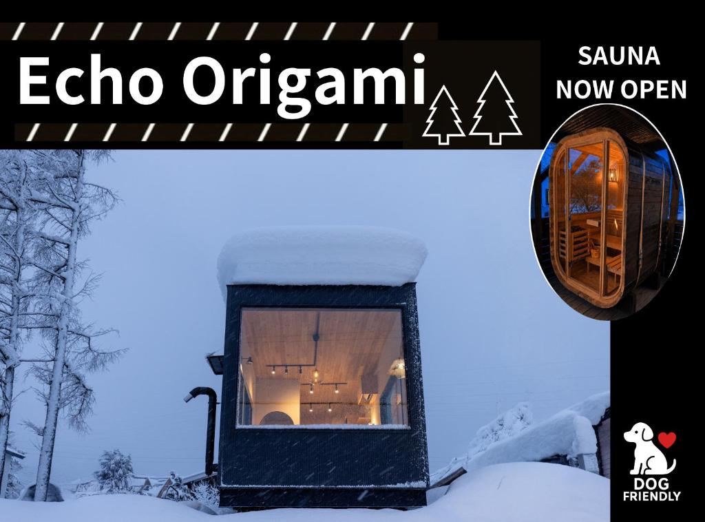 Echo Origami with Private Sauna