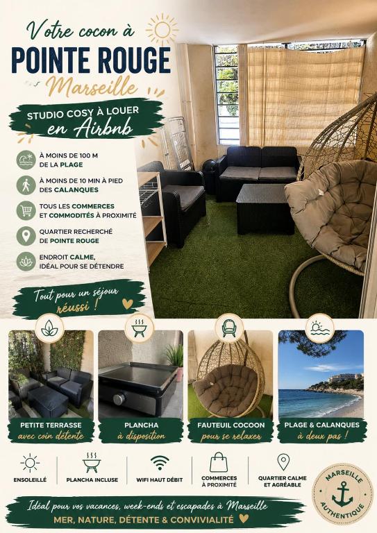Pointe Rouge Beach Apartment