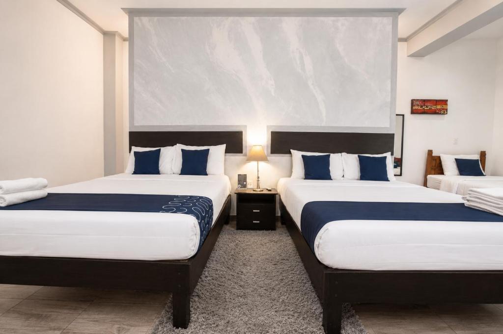 Hotel Gandag - Chambre Double De Luxe Avec 2 Lits Doubles