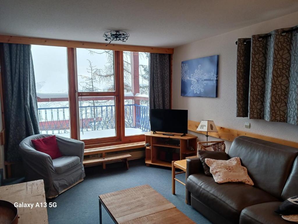 Résidence Aiguille Grive Bat Iii - Très beau duplex de 4 pièces pour 8 personnes, skis aux pieds, dans le village de Charmettoger à Arc 1800 MAE-1665