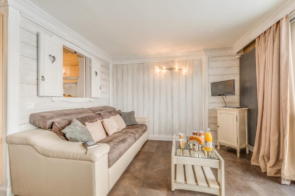 Résidence Palafour - Elégant studio 4 - rénové - confortable - balcon - vue Grande Sassière MAE-3690
