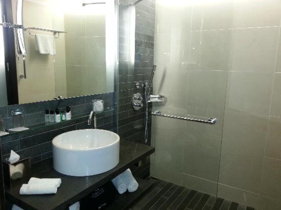 Koupelna v ubytování Hotel Bottaccio
