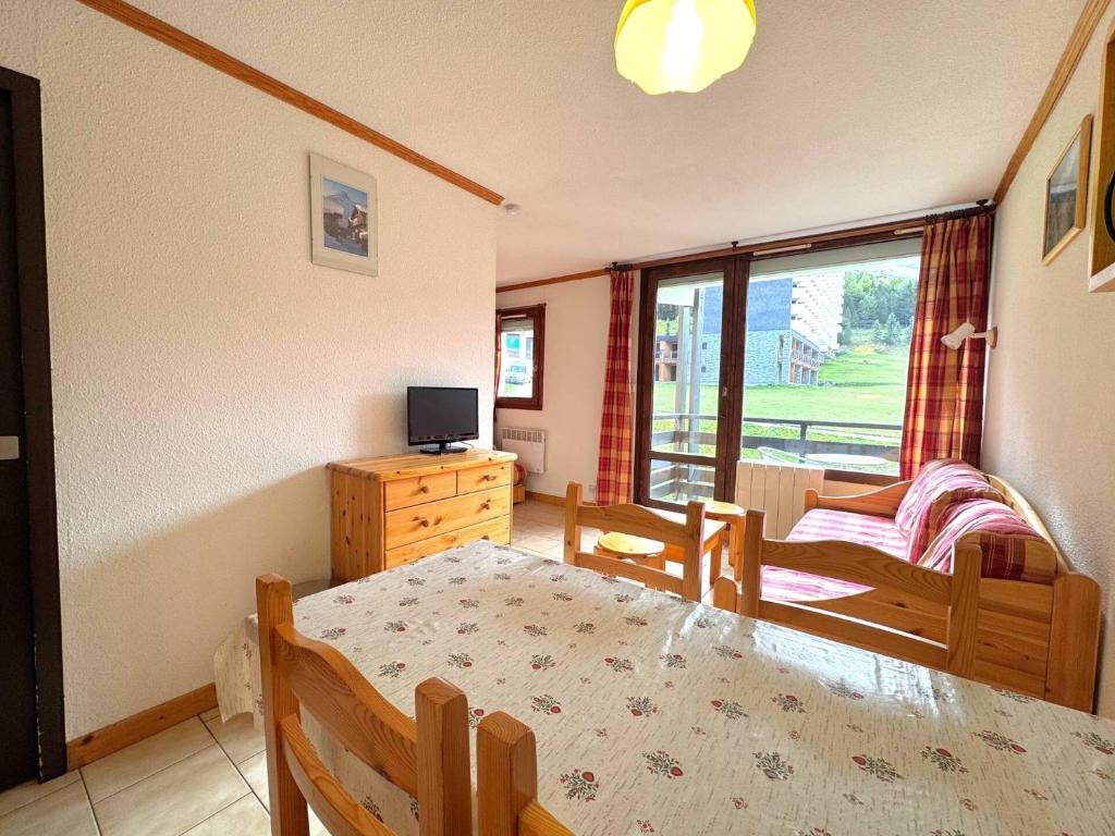 Résidence Villaret - Studio cabine 4 personnes avec vue sur les pistes MAE-5014