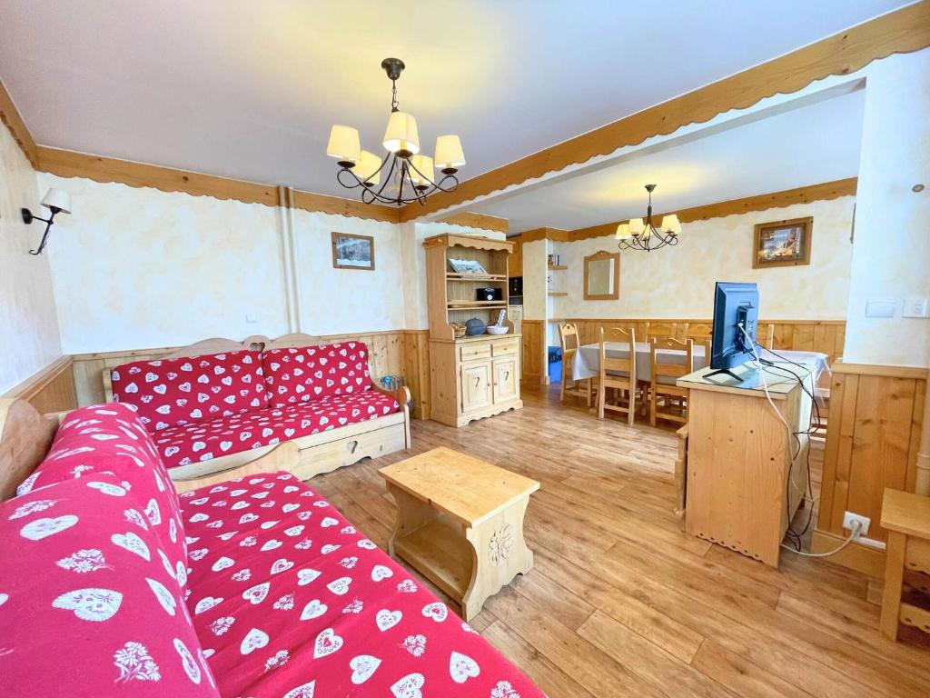 Résidence Lauzes - Appartement 6 personnes avec cuisine équipée aux Ménuires MAE-4684