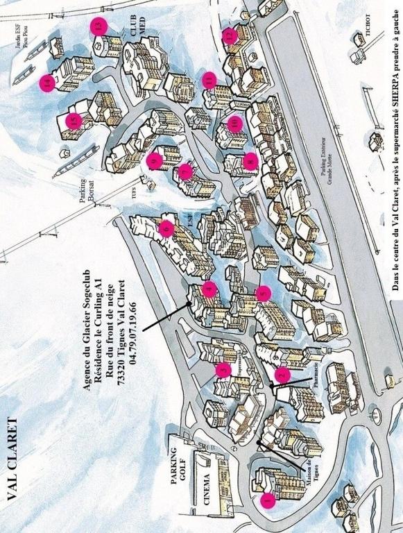 Tichot - Confortable 3 pièces au coeur du Val Claret WIFI MAE-5064