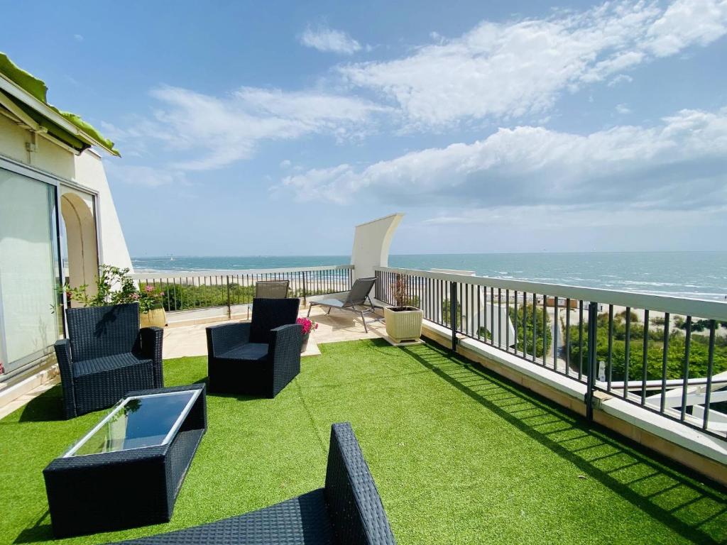 Les Grenadines - Duplex vue mer avec parking en sous sol MAE-2014