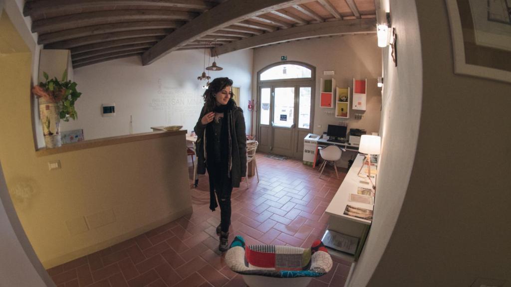Hostia v ubytovaní Ostello San Miniato