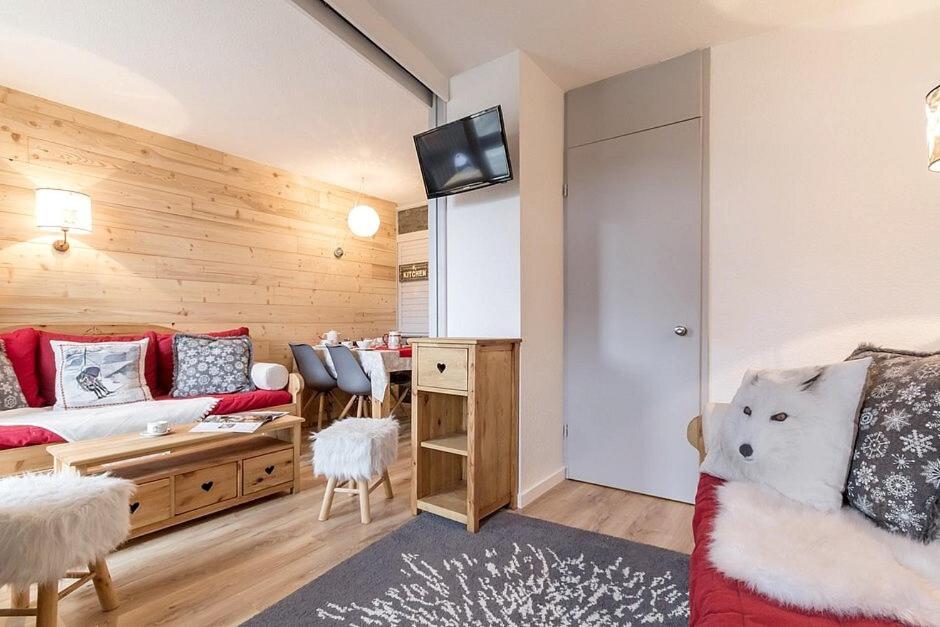 Résidence Soldanelles A - Deux pièces 4 pers clois 28 m² balcon SUD OUEST MAE-1264