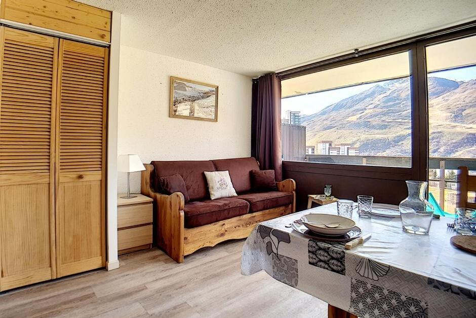 Résidence Aravis - Studio confortable · Accès direct aux pistes · Balcon MAE-1494