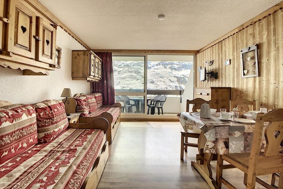 Résidence Evons - Studio lumineux · Départ et retour ski aux pieds · Balcon MAE-1394