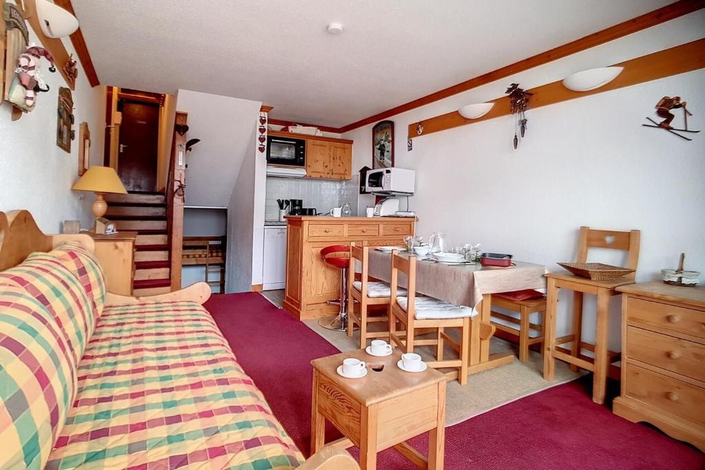 Résidence Cote Brune - Studio duplex lumineux · Départ et retour ski aux pieds · Balcon MAE-1704