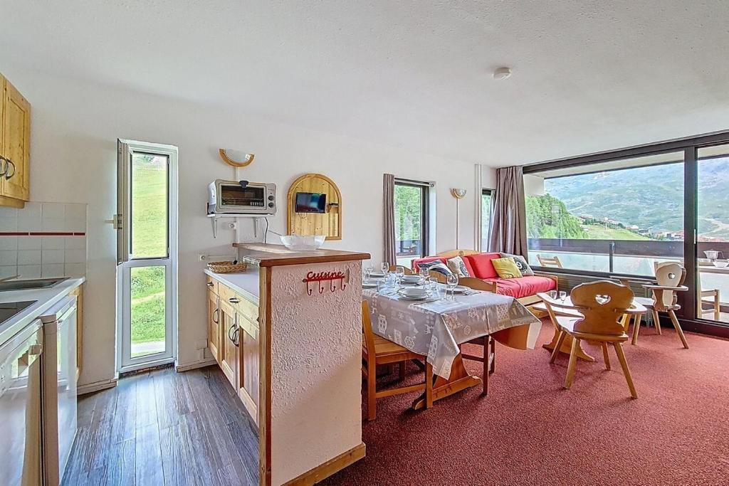 Résidence Dorons - Appartement agréable · Accès direct aux pistes · Balcon MAE-2204