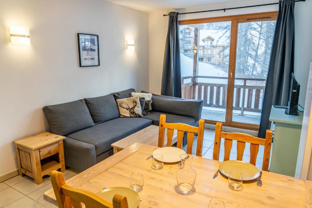 Résidence Le Balcon Des Airelles - Appartement calme au coeur des Orres 1800 MAE-6494