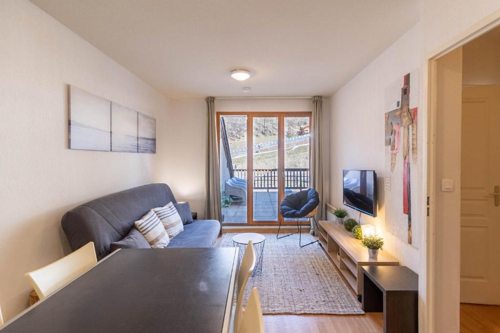 Résidence Les Terrasses Du Soleil D'or - Appartement chaleureux avec terrasse vue pistes MAE-6864