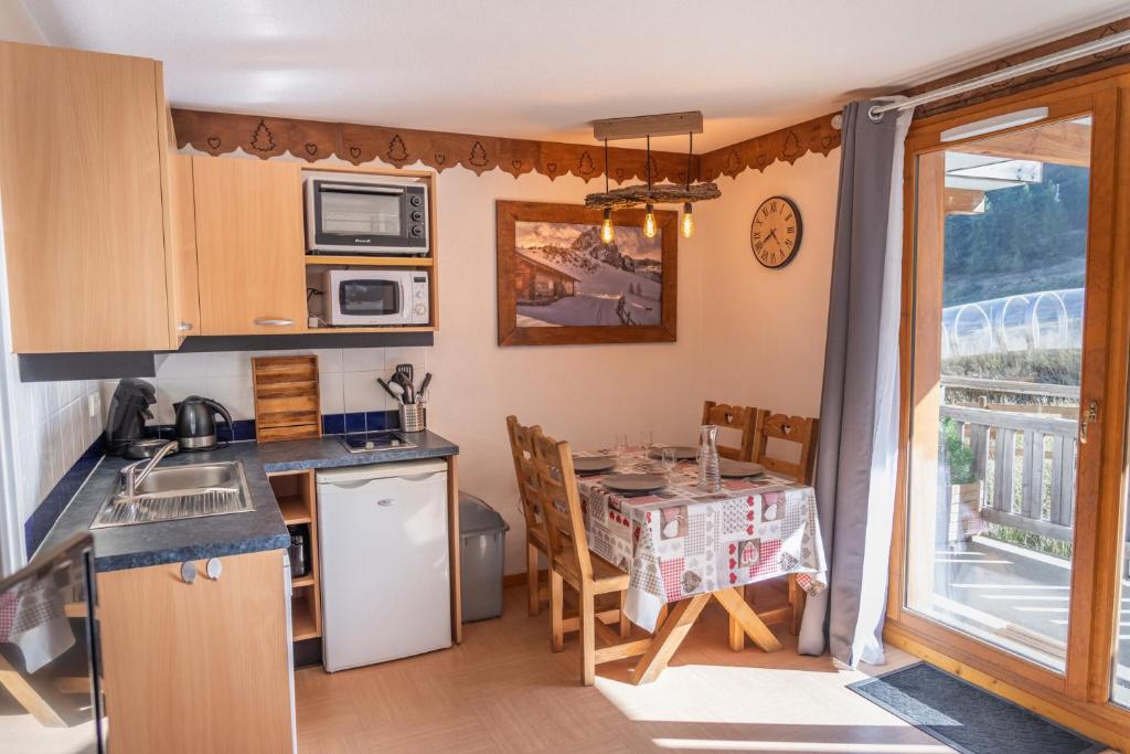 Résidence Le Parc Des Airelles - Studio 4 personnes avec vue sur les pistes MAE-6684