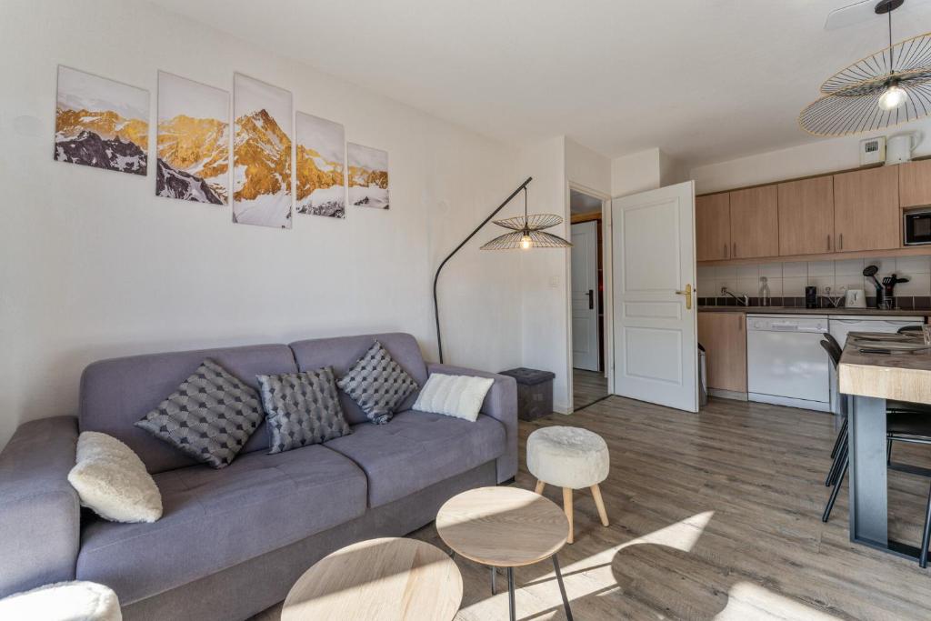 Résidence Le Balcon Des Airelles - Appartement calme au cœur des Orres 1800 MAE-6754