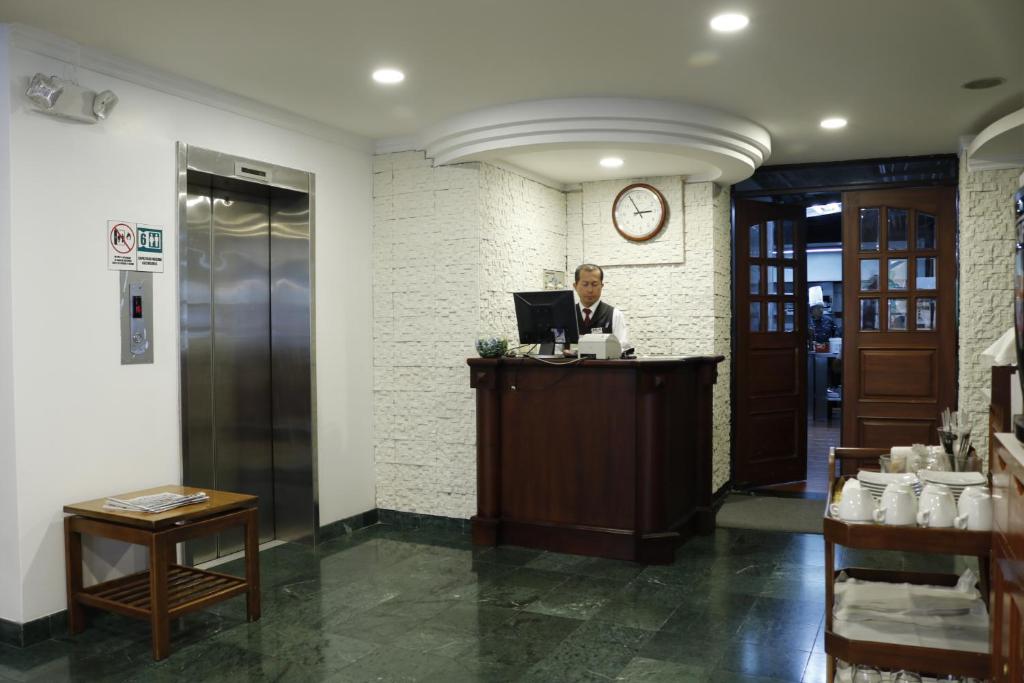 Vstupní hala nebo recepce v ubytování Hotel Republica