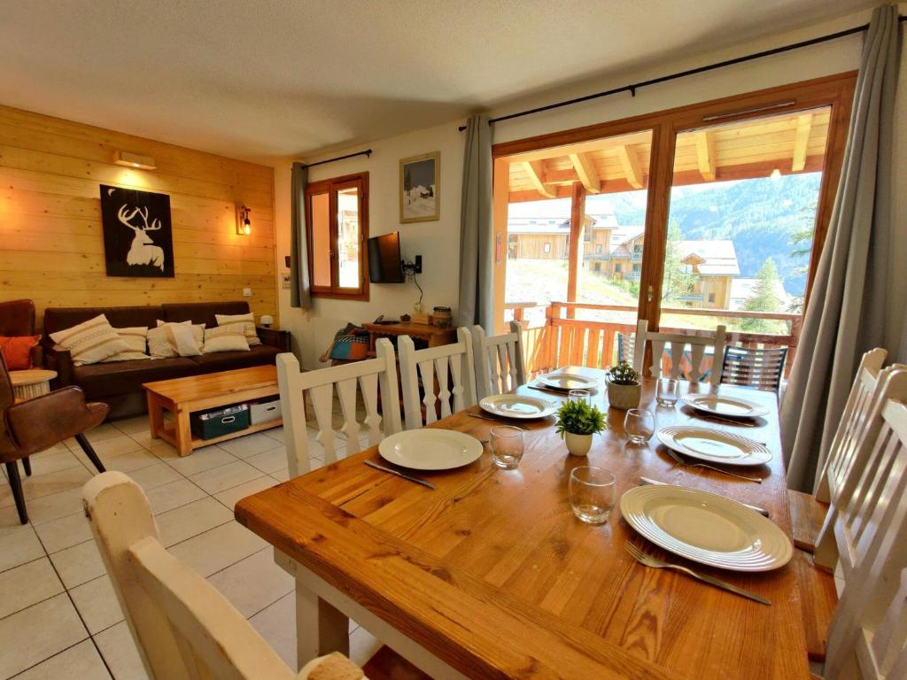 Résidence Le Balcon Des Airelles - Joli appartement redécoré en face des pistes MAE-0774