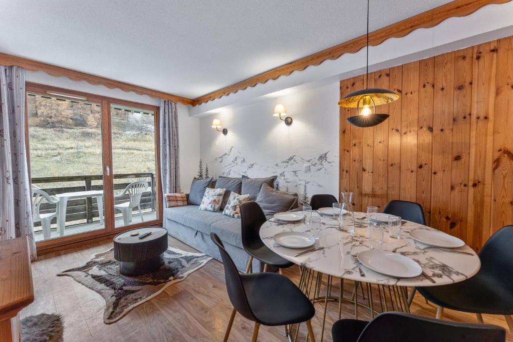 Résidence Les Hauts De Preclaux - Logement redécoré avec vue pistes aux Orres 1800 MAE-5101