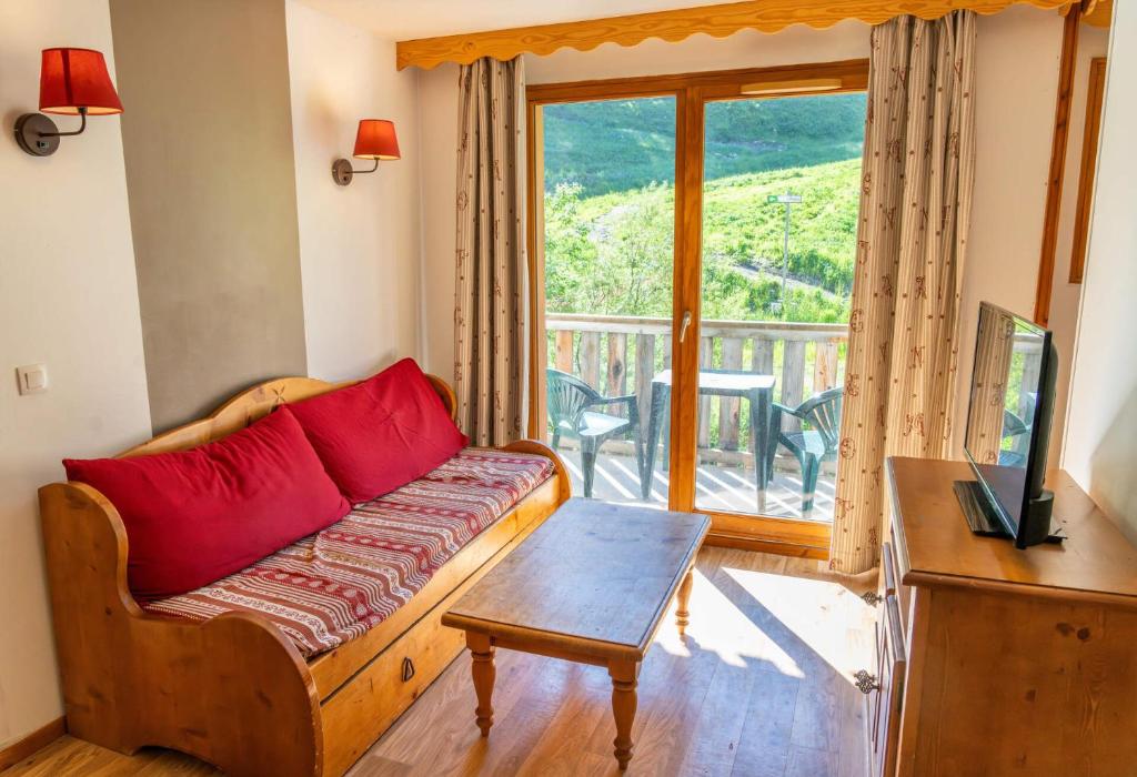 Résidence Les Hauts De Preclaux - Appartement avec balcon ensoleillé face aux pistes MAE-7061