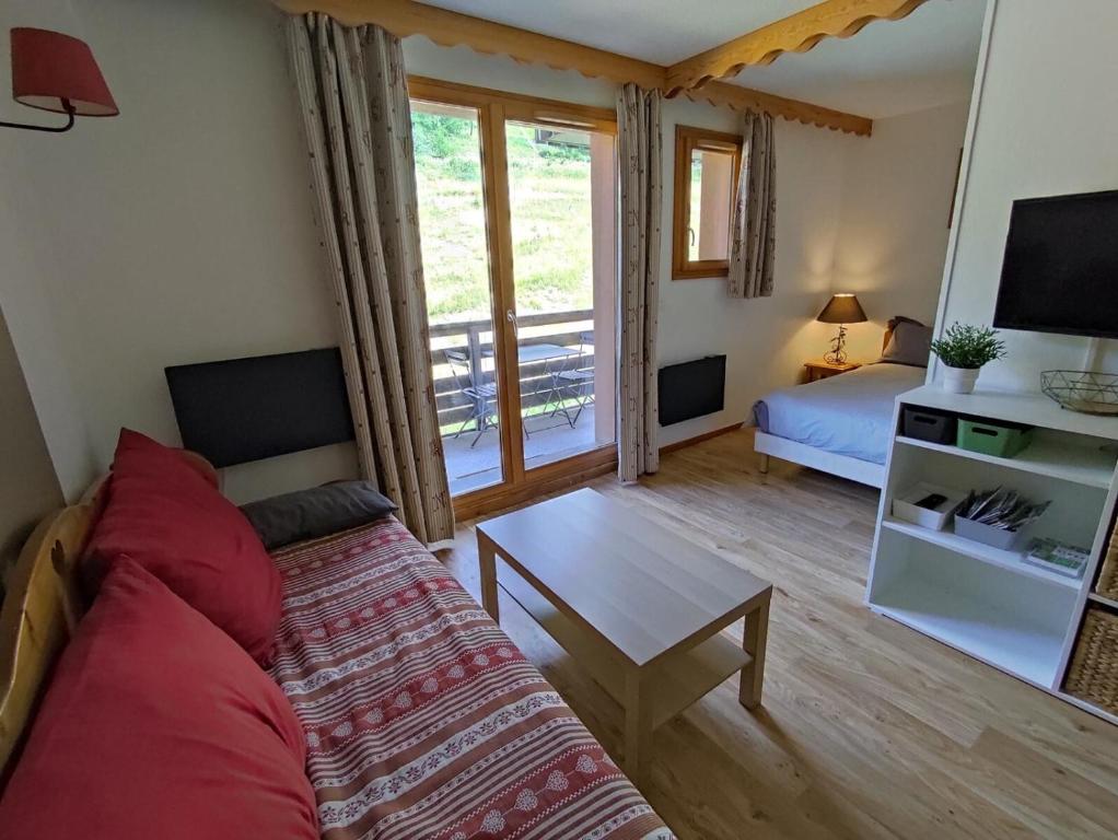 Résidence Les Hauts De Preclaux - Appartement cosy avec vue sur les pistes MAE-7961