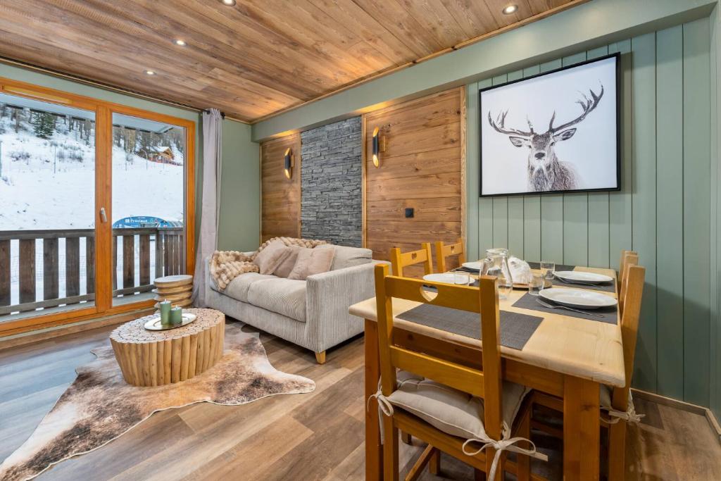 Résidence Les Hauts De Preclaux - Appartement cocooning avec vue sur les pistes MAE-4551