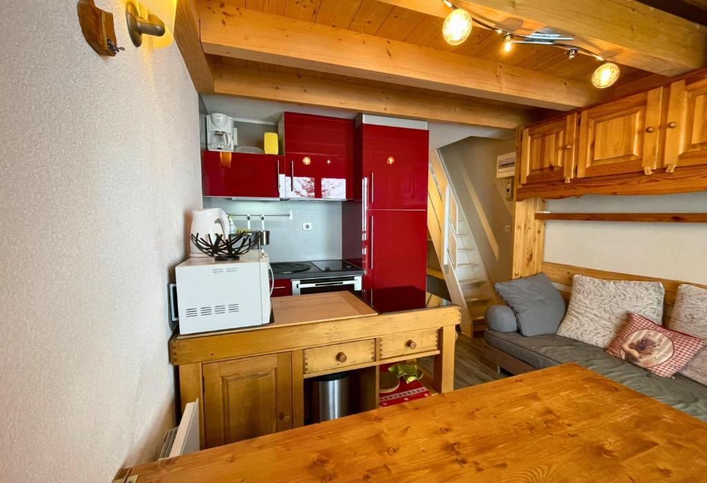 Résidence Argousier - Appartement chaleureux pour 4 à 100m des pistes MAE-5913