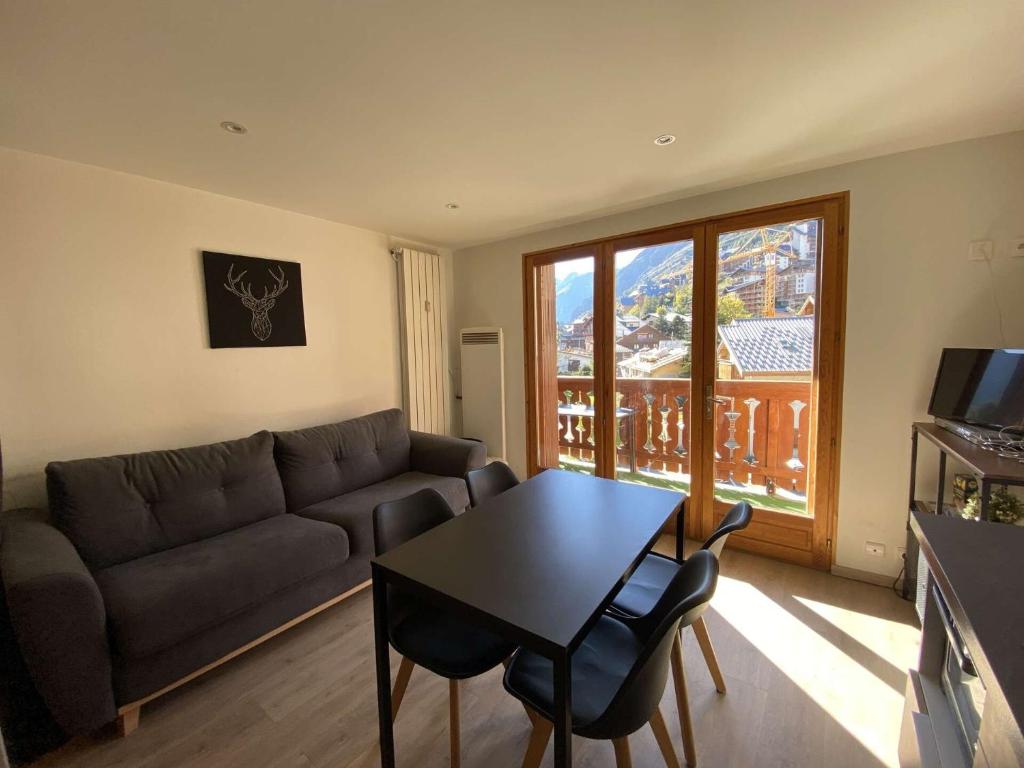 Résidence Myosotis - Les Deux Alpes – Studio cabine au pied des pistes avec balcon et vue dégagée MAE-5421