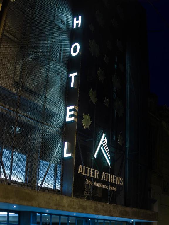Certifikát, hodnocení, plakát nebo jiný dokument vystavený v ubytování Alter Athens
