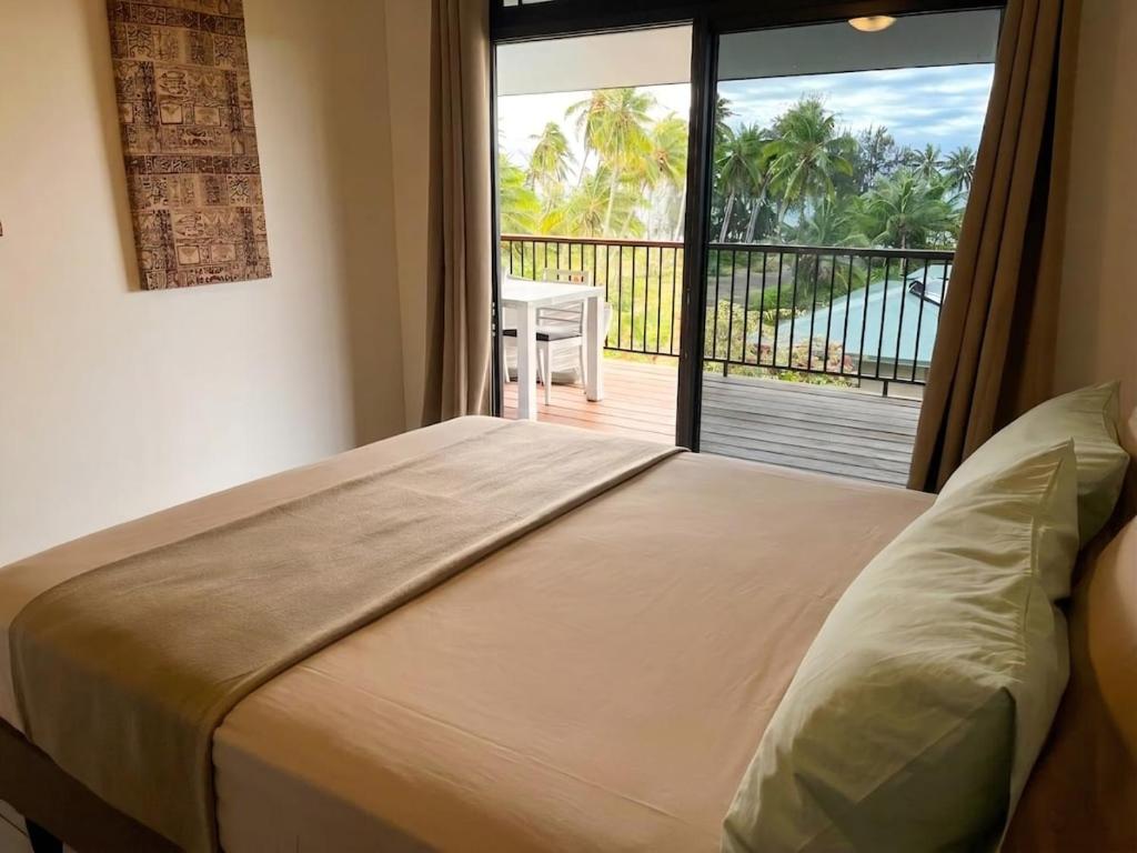 Plage & piscine - Maharepa centre - Villa Tepua - photo 8 - Moorea, Polynésie
