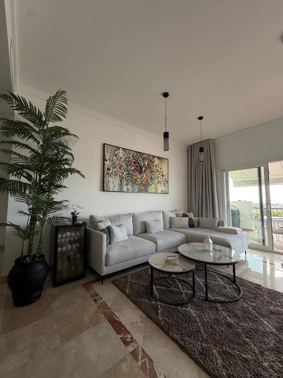 Penthouse rooftop terrace sea view Paraiso Pueblo Benahavis