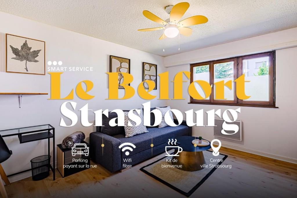 Studio Belfort - Centre Ville Strasbourg - Quartier calme - Espace vert