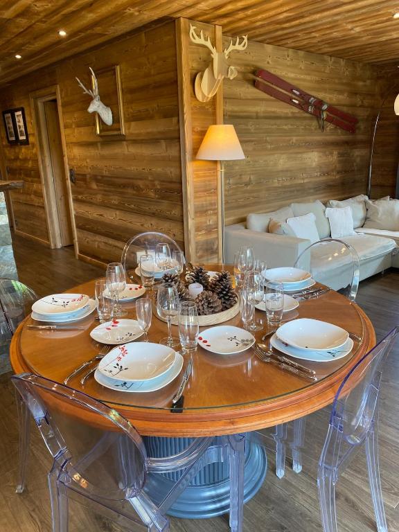 Bel appartement aux Gets pour 6 personnes avec terrasse privative