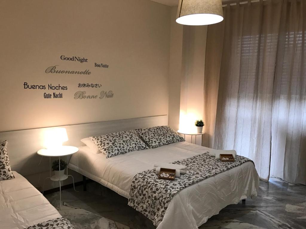 Postel nebo postele na pokoji v ubytování MyRoom In Town