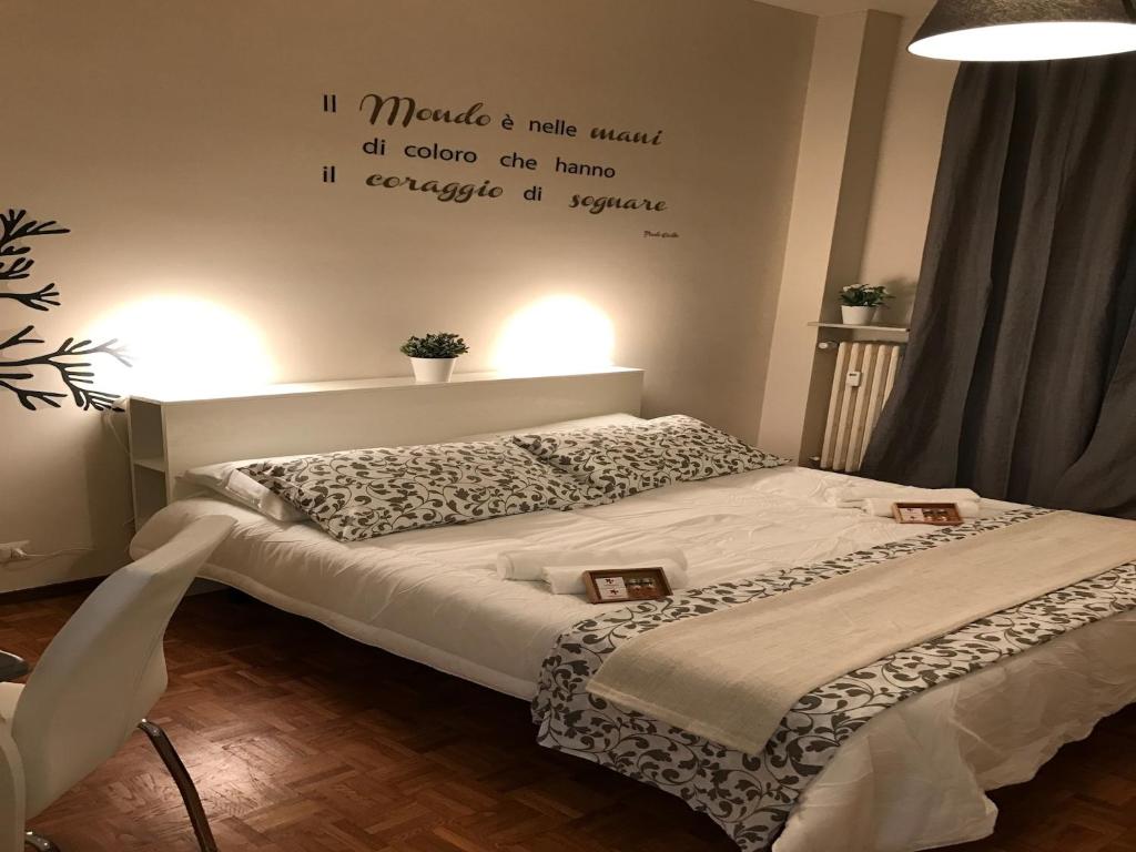 Postel nebo postele na pokoji v ubytování MyRoom In Town