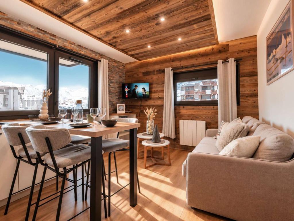 Appart cosy 4 pers rénové au cœur de Val Thorens avec accès aux pistes
