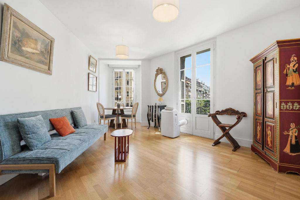 1BR - 100m from Promenade des Anglais - AC
