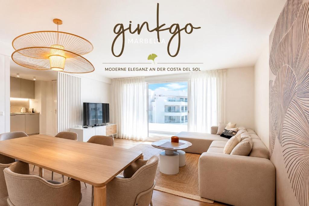 Breezy Bahía by Ginkgo Marbella Modern 3BR Retreat with Pool