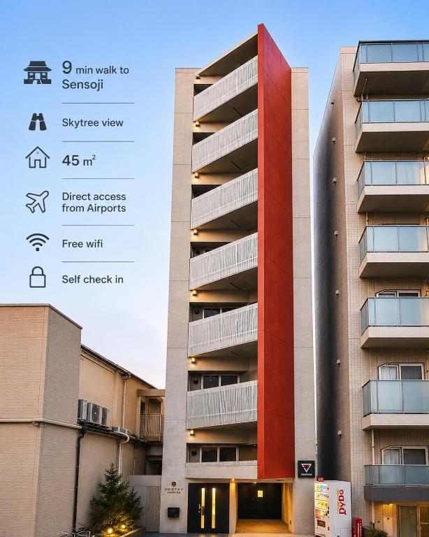 HomeNest Hotel ASAKUSA Direct access from AIRPORTS